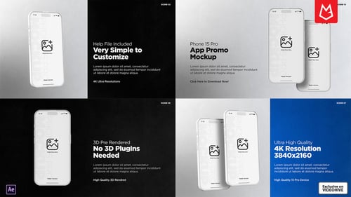 App Promo | Phone 15 Pro Matte White