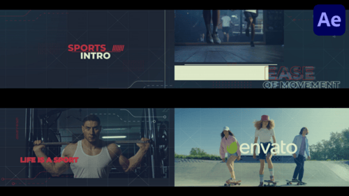 Sports Intro for After Effects