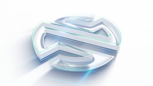 Sleek 3D Glossy Logo Reveal Opener