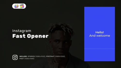 Instagram Fast Opener für Apple Motion und FCPX