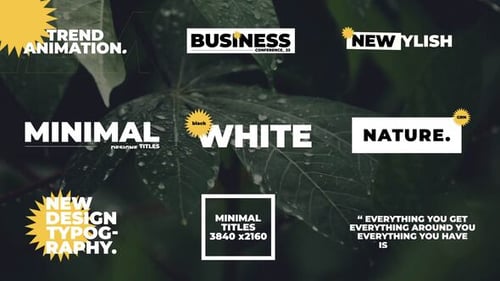 Modern Titles | After Effects