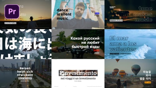 Promo Typography - Text Animation