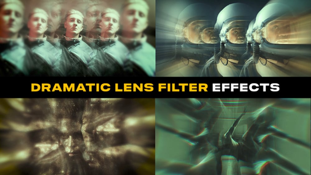 Dramatic Lens Distortion Filters Pack with Glitch and Psychedelic ...