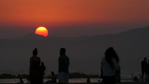 People At The Beach