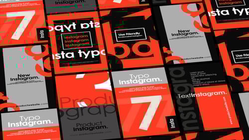 Instagram Typographic V2