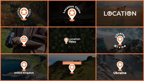 RGB Location Titles | AE