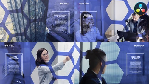Corporate & Modern Slideshow for DaVinci Resolve
