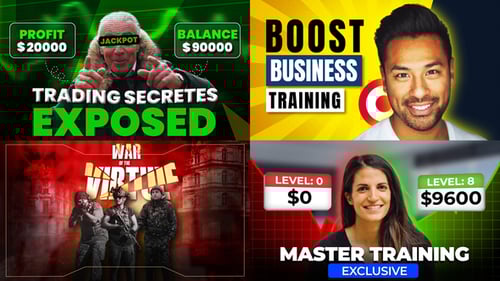 Titel-Animationspaket | Farbenfroher Trendstil