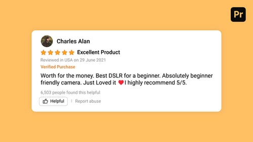 E-Commerce Product & Review Mockups