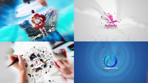 Creative Media Intro Logo Reveal