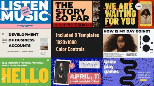 Paquete promocional para eventos cortos