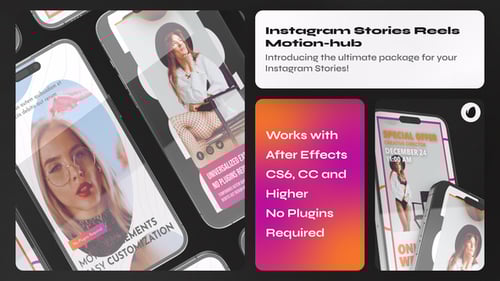 Instagram Vertical Fashion Reel Warm Orange