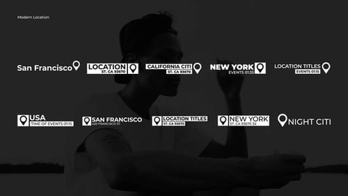 Location Titles | Premiere Pro