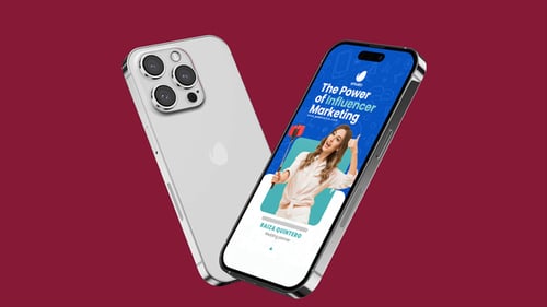 Modern Mobile Story Templates for Influencer Marketing