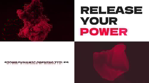 Bold Dynamic Text Opener with Kinetic Typography
