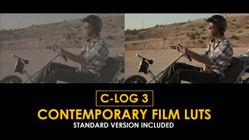 Canon C-Log3 Contemporary Film and Standard LUTs