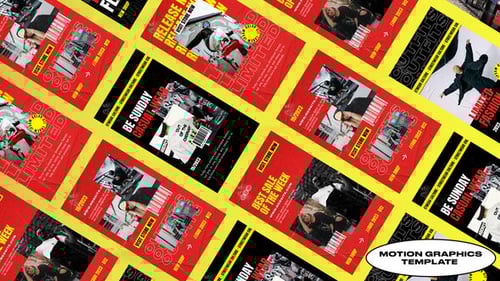 Dynamic Grunge Instagram Stories and Reels for Streetwear Brands