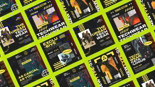 Haidey Techwear Media Posts