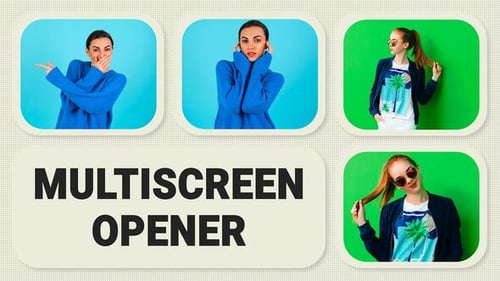 Multiscreen | Split Screen V2 | MOGRT