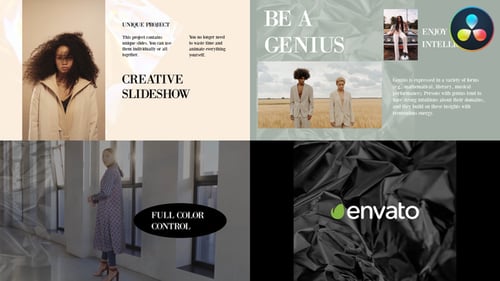 Creative Presentation Scenes for DaVinci Resolve