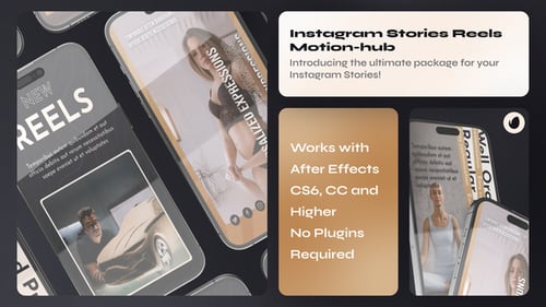 Modern Vertical Social Media Stories and Reels Template