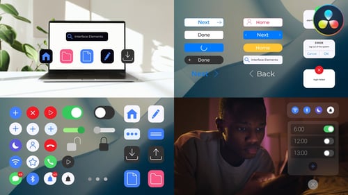 Gadget Interface Elements for DaVinci Resolve