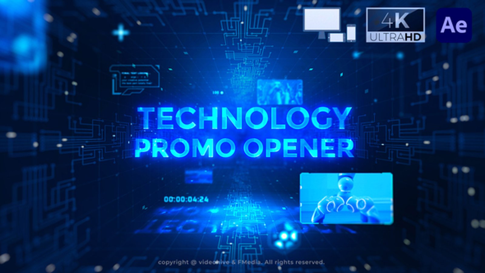 Dynamic Digital Technology Business Opener, Titles ft. business ...