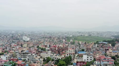 Aerial View Kathmandu