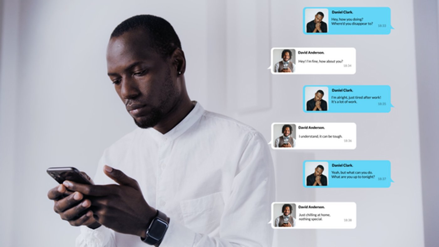 Dynamic Text Message Chat and Social Media Post Animation, Titles ft ...