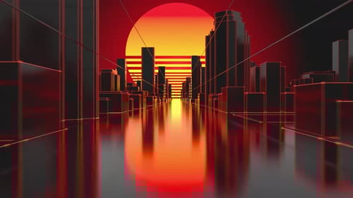 Retro '80s Game Loop