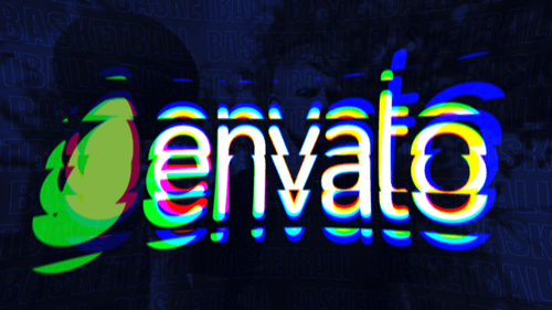 Modern Digital Glitch Logo Opener with Fast Distortion Effect