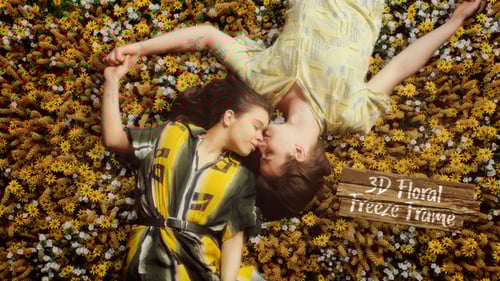 3D Floral Freeze Frame