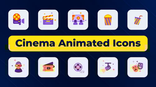 Cinema Animated Icons