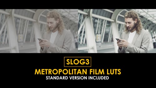 Slog3 Metropolitan and Standard LUTs