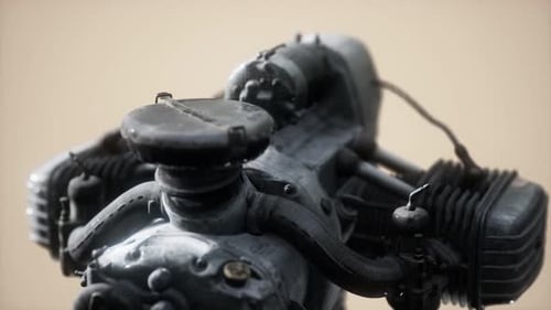 Old Rustet Gegenmotor