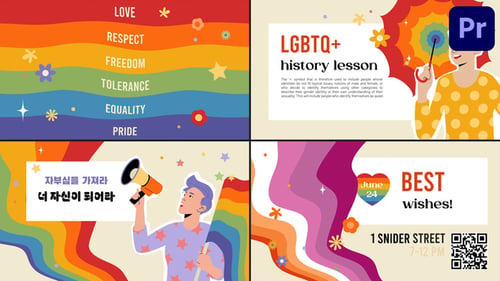 LGBTQ Typography for Premiere Pro