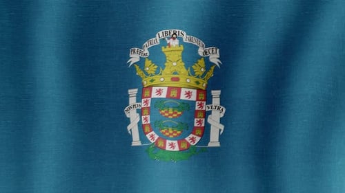 Le drapeau national de Melilla