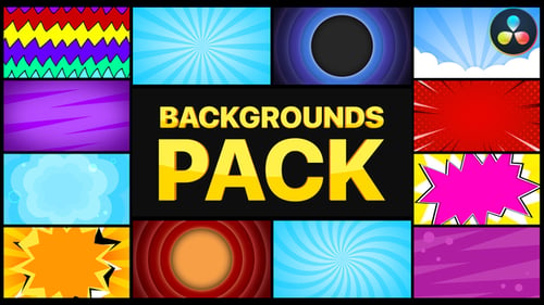 Backgrounds Pack | DaVinci Resolve