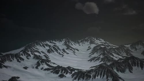 Storm Cloud Over Dolomites