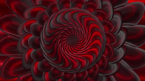 Abstract Red Background Loop