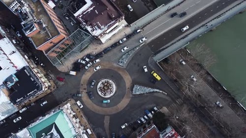 Rush Hour In The Evening City