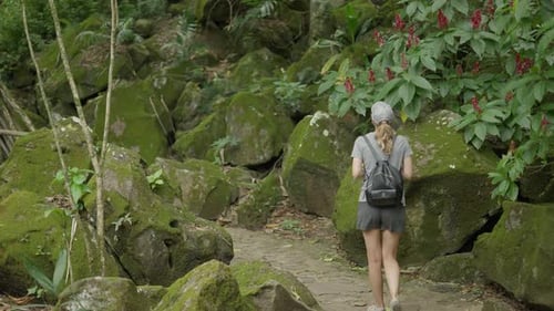 Woman Hiking
