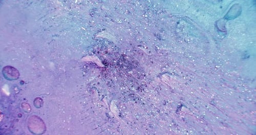 Glitter Fluid Wet Ink Texture Purple Pink Paint