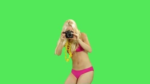 Mujer en bikini