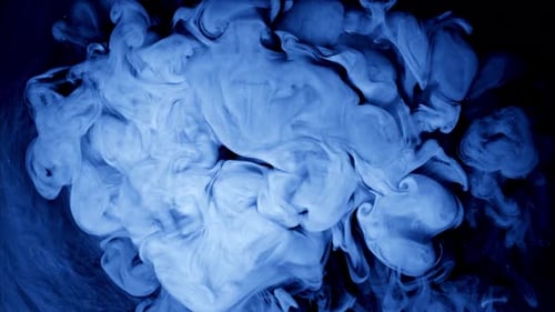 Blue Paint Watercolor Texture