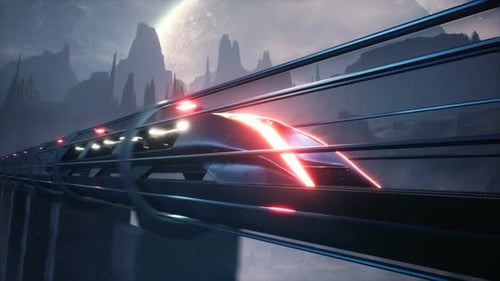 Train futuriste