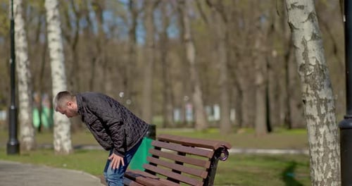 Man Became Ill on the Street Severe Shortness of Breath