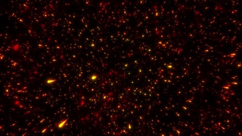 Konzept 25-S1 Blick auf das abstrakte Sternenfeld aus dem Weltraum