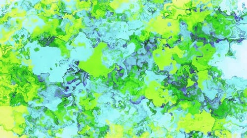 Colorful Paint Flow Abstract Background