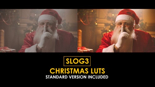 Slog3 Christmas and Standard LUTs